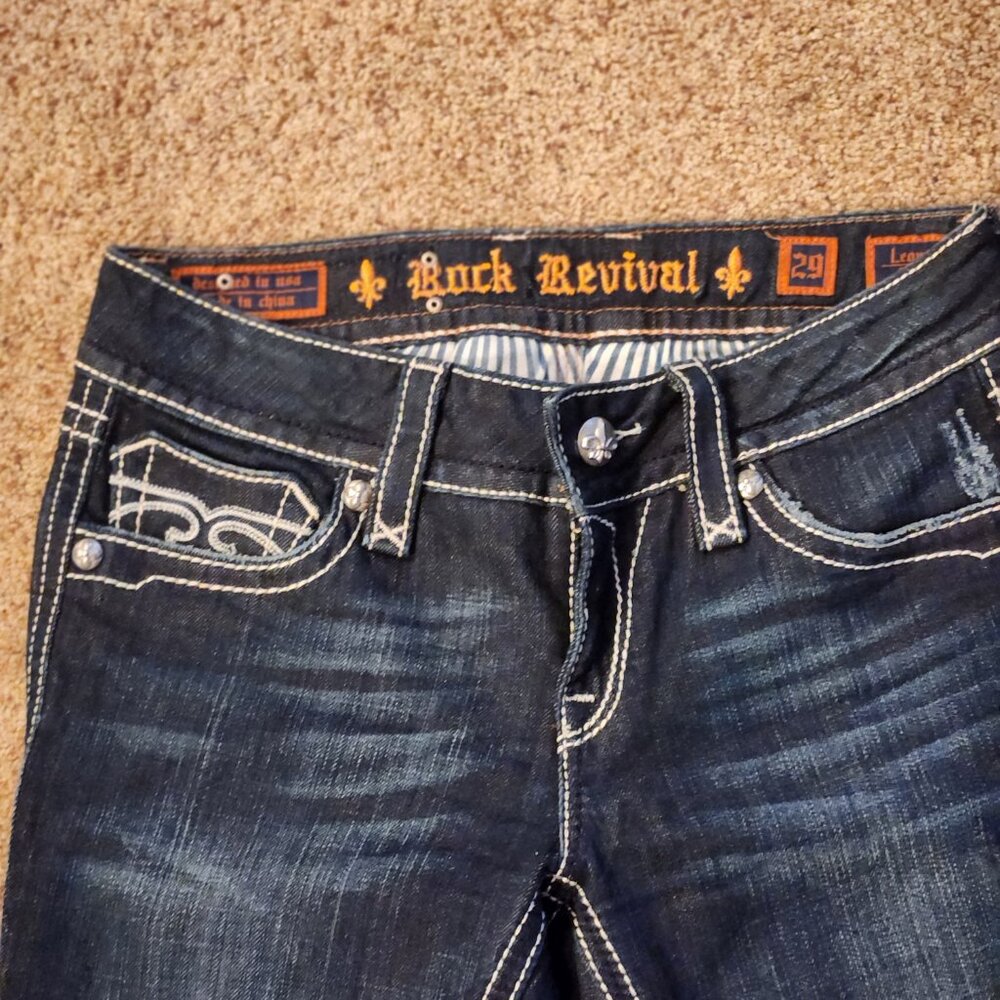 Rock Revival Leona Bootcut low rise jeans - Picture 3 of 6